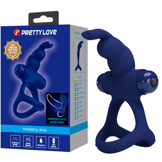 Luchito - Powerful Ring (Navy Blue)-BI-210321