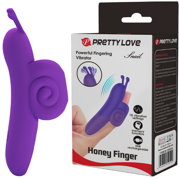 Rechargeable Snail (Purple)-BI-300038