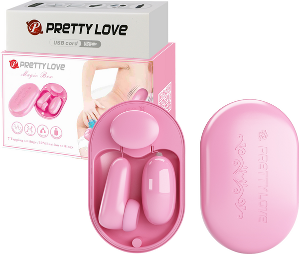 Magic Box - Bullet &amp; Stimulator (Pink)-BI-300055
