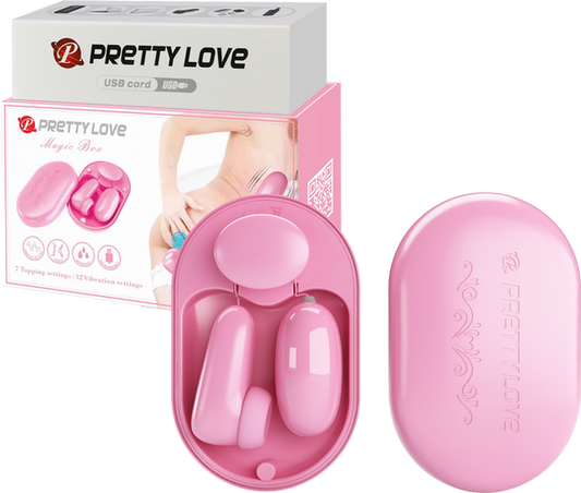 Magic Box - Bullet &amp; Stimulator (Pink)-BI-300055
