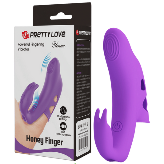 Honey Finger - Rechargeable Yenna (Purple)-BI-300096