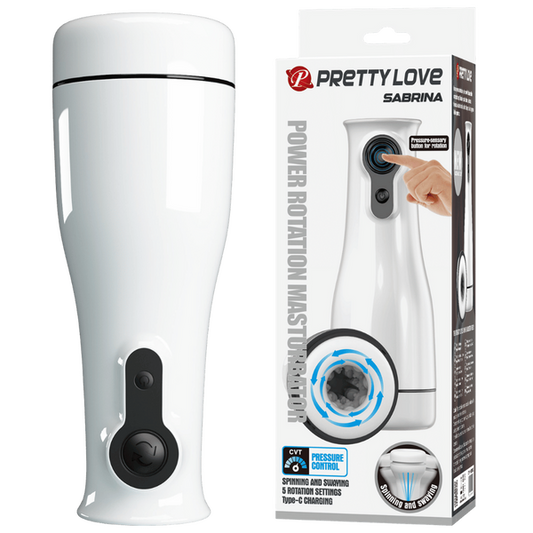 Rechargeable Sabrina (Rotating Masturbator)-BM-00900T101