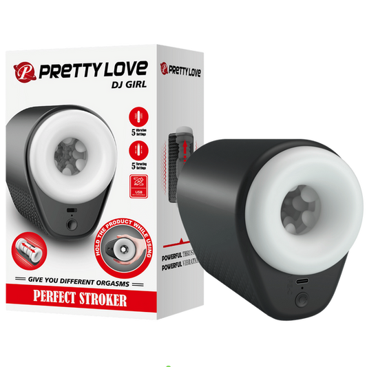 DJ Girl Perfect Stroker (Black)-BM-00900T92