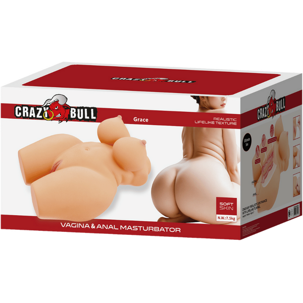Vagina & Anal Masturbator - Grace-BM-009263N