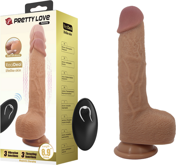 Rechargeable Tommy Dong (Flesh)-BW-008113W