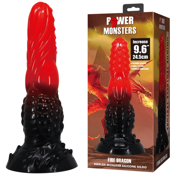 Fire Dragon 9.6" (Red/Black)-BW-008147
