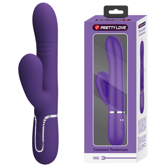 Mariana - 4in1 Multi-function Vibrator (Dark Purple)-BW-500034-2