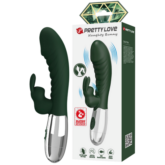 Rechargeable Naughty Bunny (Black)-BW-500071DC