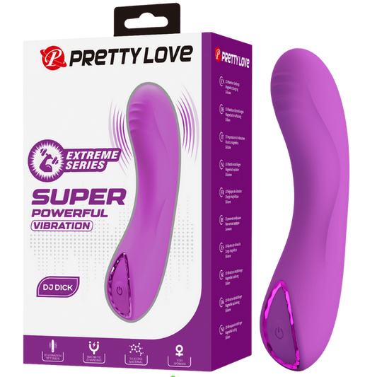 Rechargeable DJ Dick (Purple)-BW-500076