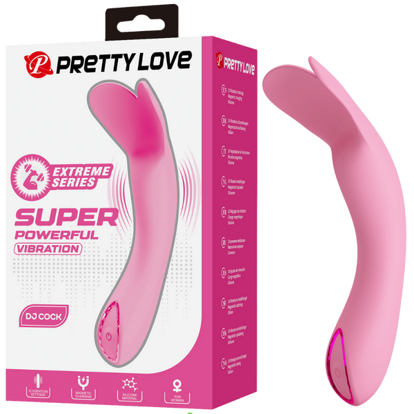 Rechargeable DJ Cock (Pink)-BW-500078