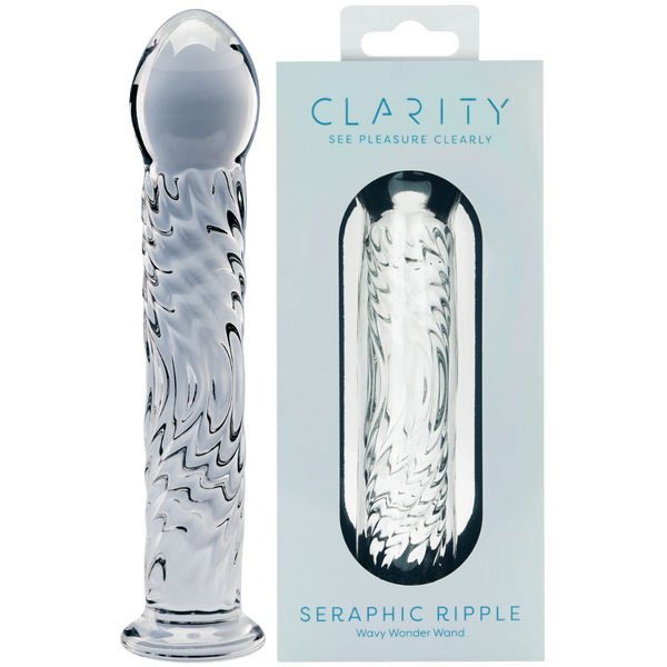 Glass Dildo - Seraphic Ripple-CLA-19