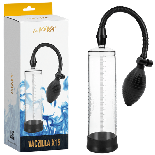 Vaczilla X15 Original Bulb Design Penis Pump-CN-313459432