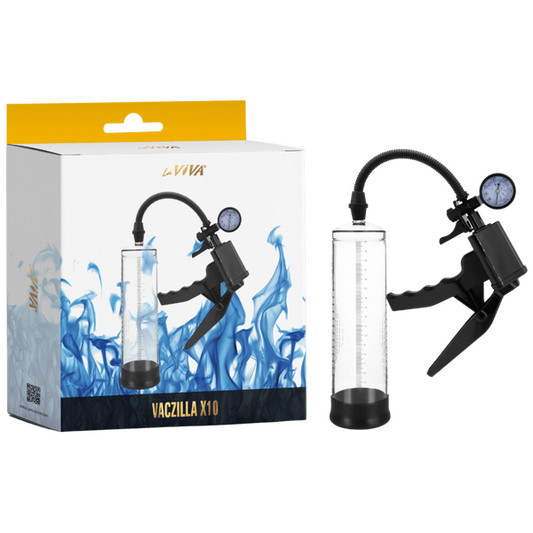 Vaczilla X10 Trigger Gauge Hand Grip Penis Pump-CN-313485162
