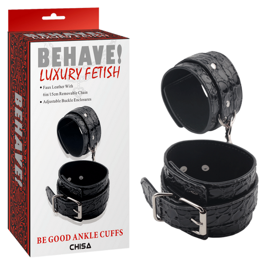Be Good Ankle Cuffs (Black)-CN-632125472