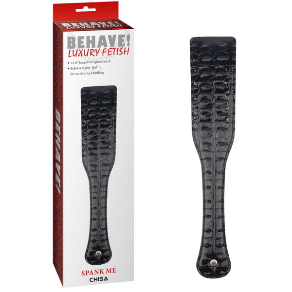 Spank Me Paddle (Black)-CN-634194252