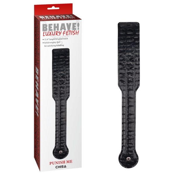 Punish Me Paddle (Black)-CN-634194272