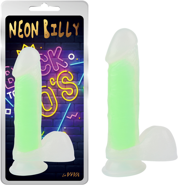 Neon Billy 7.6" (Glow Green) Plus Free Clean Vibe-CN-711752508
