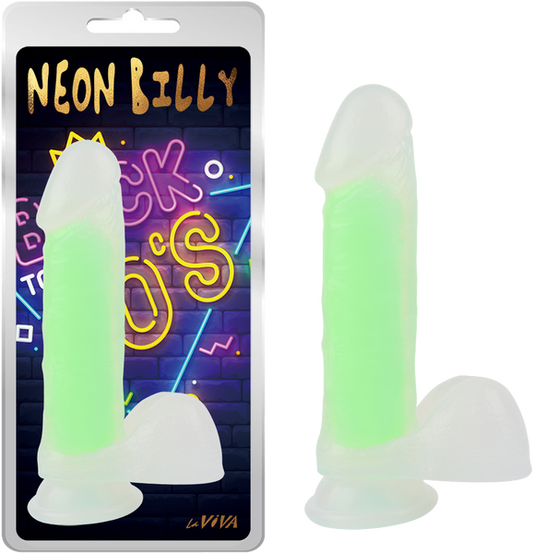Neon Billy 7.6" (Glow Green) Plus Free Clean Vibe-CN-711752508
