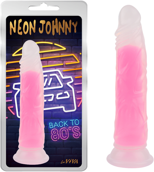 Neon Johnny 8.4" (Glow Pink) Plus Free Clean Vibe-CN-711753506