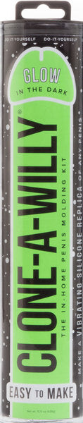 Clone-A-Willy Vibrator (Glow In The Dark)-EL-CW-GL