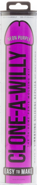 Clone-A-Willy Vibrator (Neon Purple)-EL-CW-NP