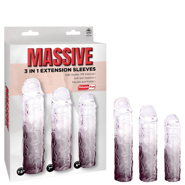 3 in 1 Extension Sleeve (Smoke)-FKQ018A000-041