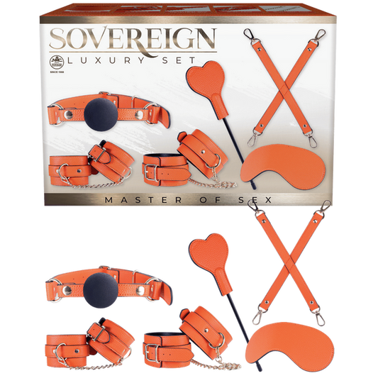 Sovereign Luxury Bondage Set (Orange)-FKR006A000-021