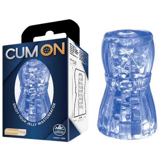 Pocket Jelly Masturbator 3.3" (Blue)-FMR014A000-044