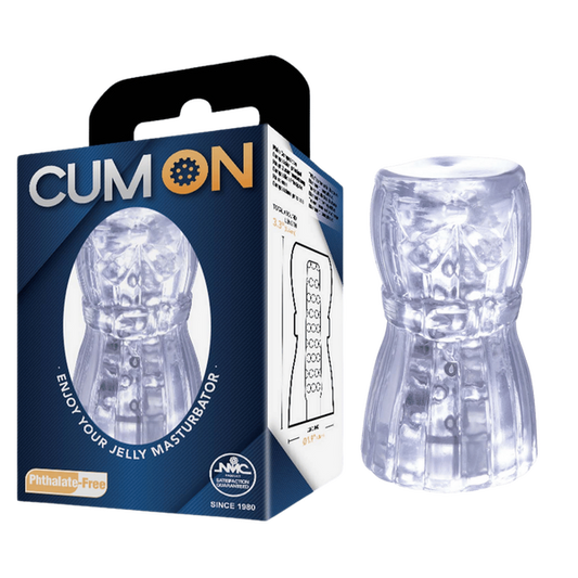 Pocket Jelly Masturbator 3.3" (Clear)-FMR014A000-050