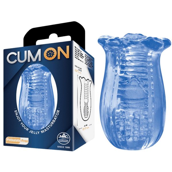 Pocket Jelly Masturbator 3.2" (Blue)-FMR015A000-044