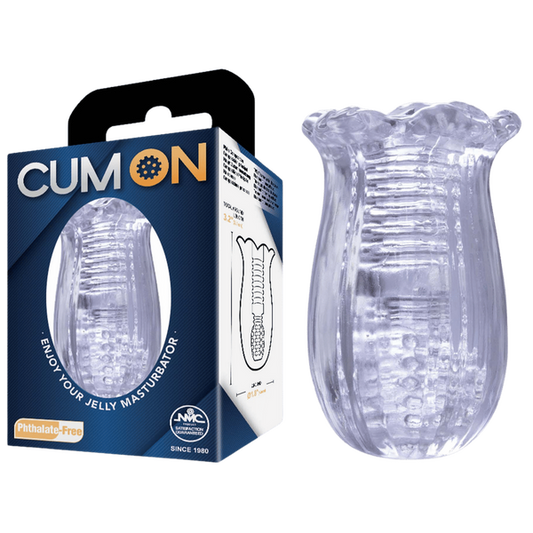 Pocket Jelly Masturbator 3.2" (Clear)-FMR015A000-050