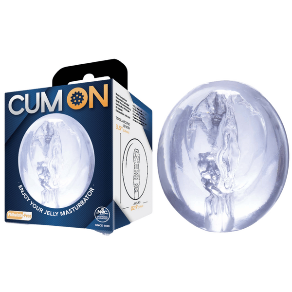 Pocket Jelly Masturbator 3.5" (Clear)-FMR017A000-050