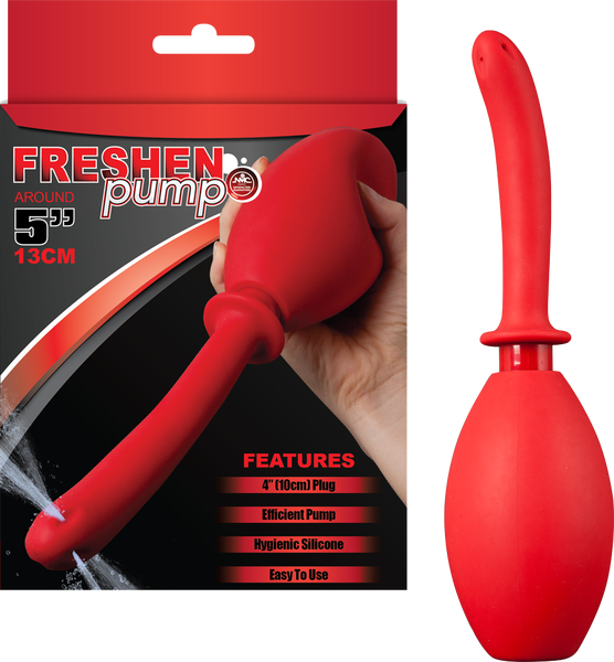 Freshen Pump Anal Douche (Red)-FNI018A000-008