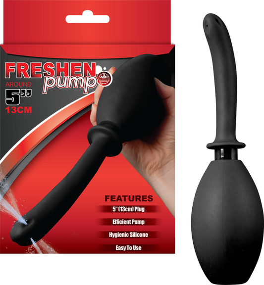 Freshen Pump Anal Douche (Black)-FNI018A000-010