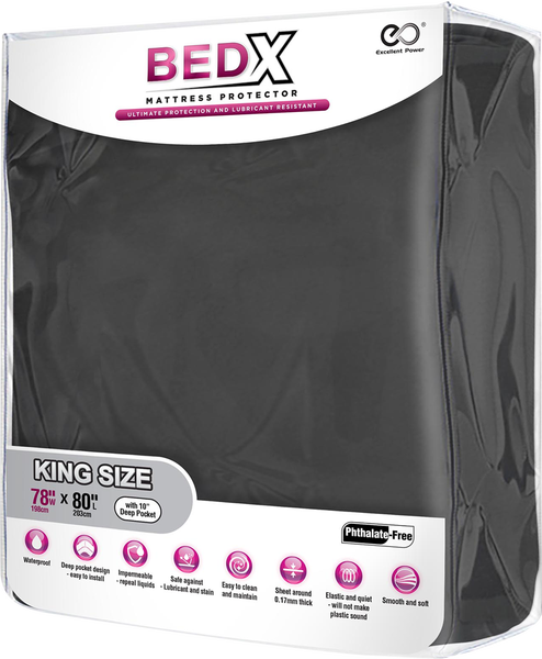 Bed X Mattress Protector (King Size)-FNP007A000-010