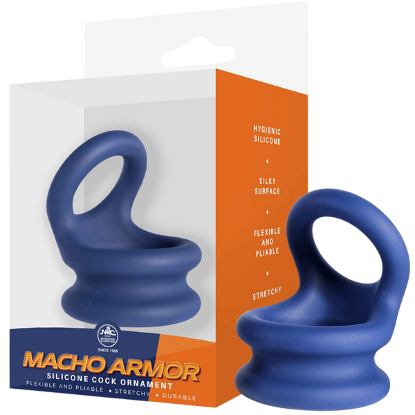 Silicone Cock Ornament - Medium (Blue)-FNR006A000-024