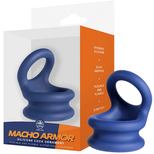 Silicone Cock Ornament - Medium (Blue)-FNR006A000-024