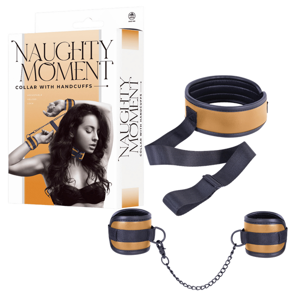 Collar With Handcuffs (Brown)-FNS012A000-023