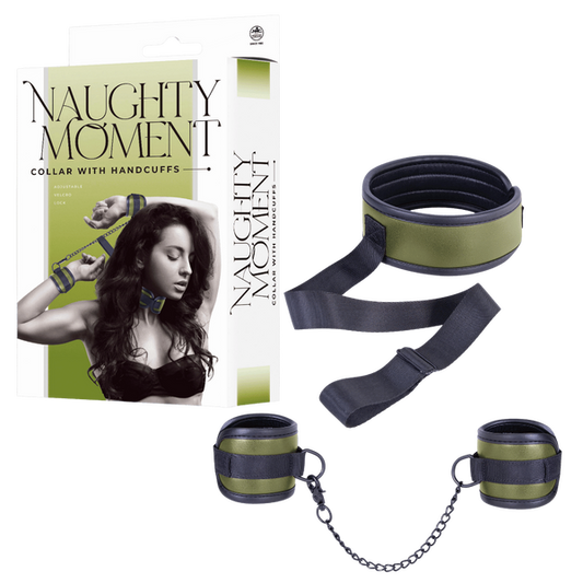 Collar With Handcuffs (Green)-FNS012A000-026