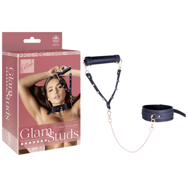 Collar & Leash (Black)-FNS017A000-010