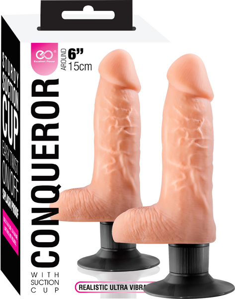 Conqueror 6" Dildo (Flesh)-FPBF354B00-001