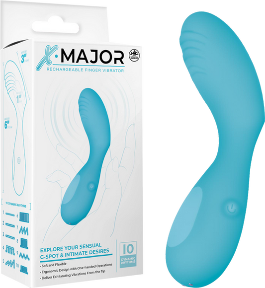 Rechargeable Finger Vibrator (Blue)-FPBQ032A00-024