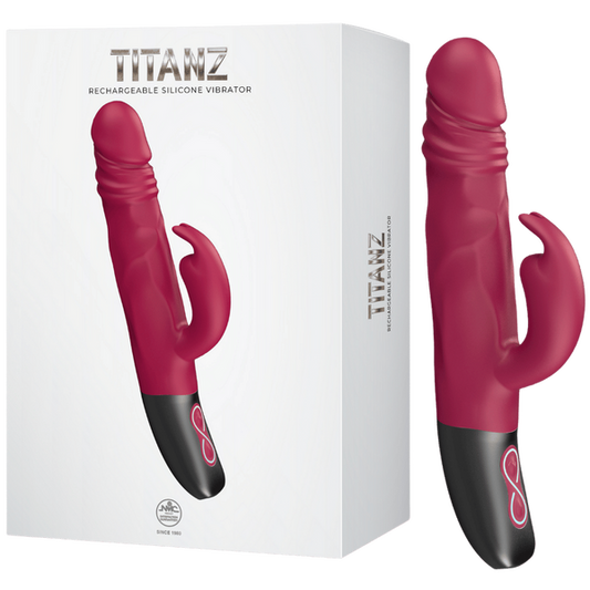 Rotating Rabbit Rechargeable Silicone Vibrator (Pink)-FPBR005A00-027
