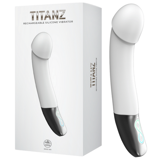 Rechargeable Silicone Vibrator (White)-FPBR016A00-009