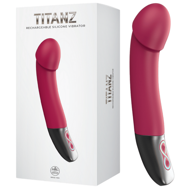 Rechargeable Silicone Vibrator (Pink)-FPBR016A00-027