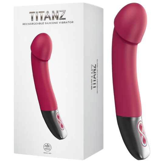 Rechargeable Silicone Vibrator (Pink)-FPBR016A00-027