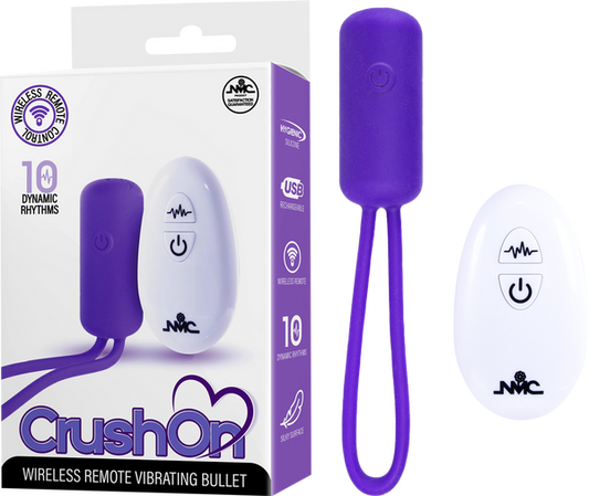 Wireless Remote Vibrating Bullet (Purple)-FVRQ005A00-022