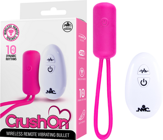 Wireless Remote Vibrating Bullet (Pink)-FVRQ005A00-027