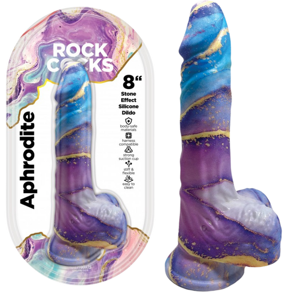 Aphrodite (8" Textured Dildo)-HP-3565