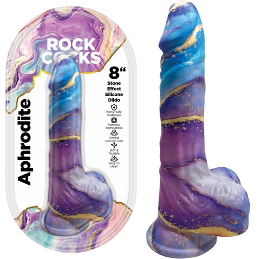 Aphrodite (8" Textured Dildo)-HP-3565